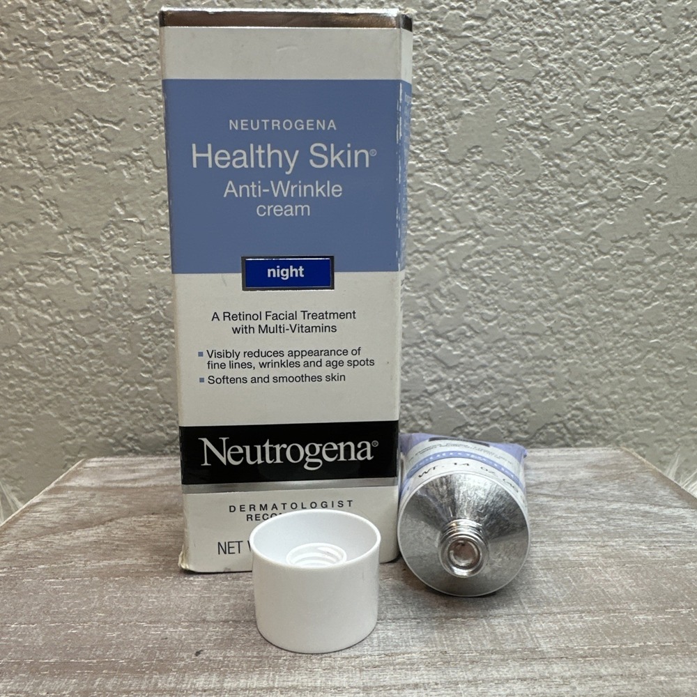 $27 🌙 Neutrogena Healthy Skin Anti-Wrinkle Night Cream Retinol Sealed